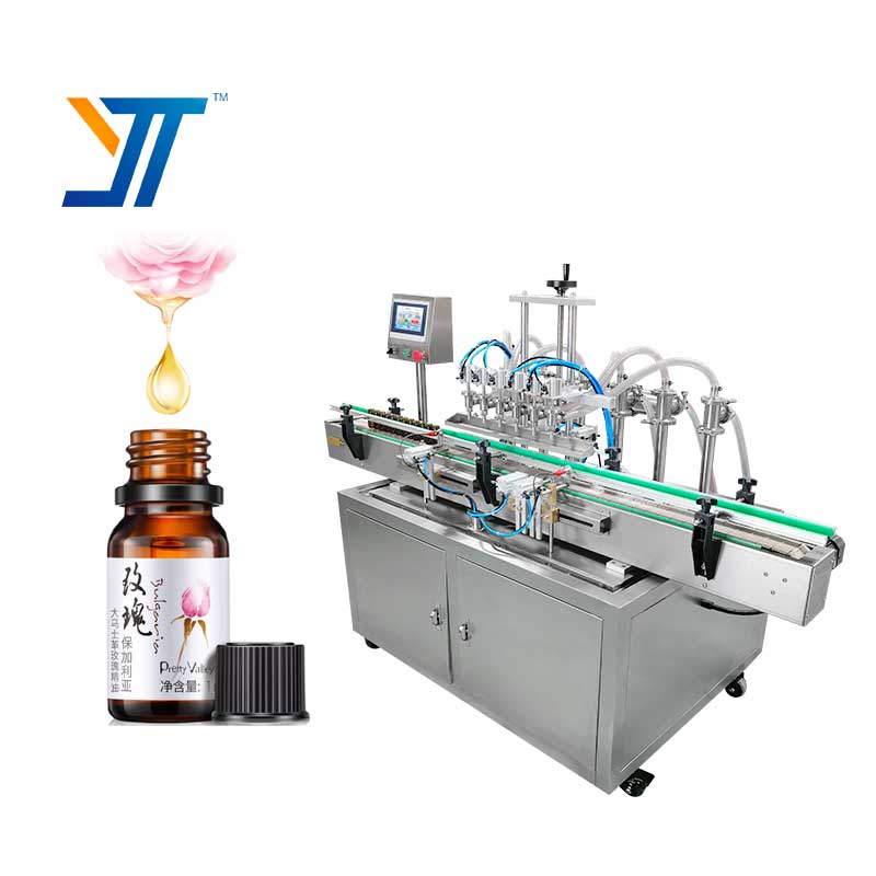 High speed cosmetic essential oil liquid bottle filling machine factory in China