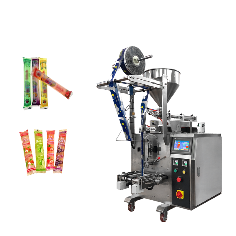 Entièrement automatique meilleur prix dos scellant Sachet Sauce Machine de conditionnement bande de gelée liquide remplissant la Machine à emballer