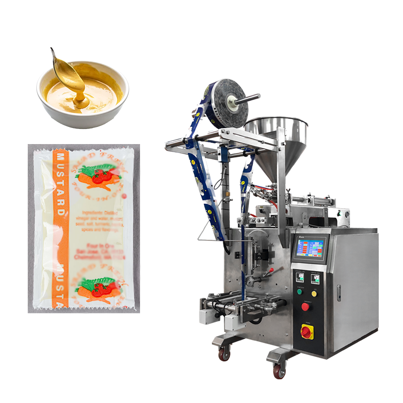 Global Full Automatic Food Wrapped Mustard Sauce Filling Packaging Machine