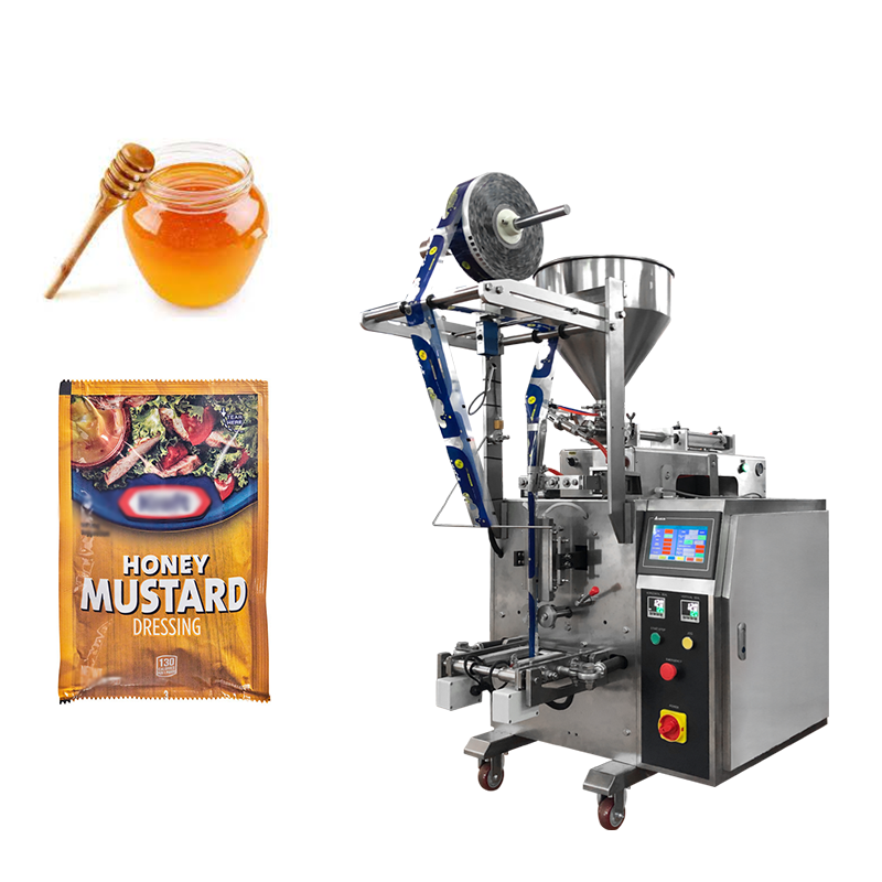 Hot Selling Multi-function Vertical Sachet Bag Honey Sauce Filling Packing Machine