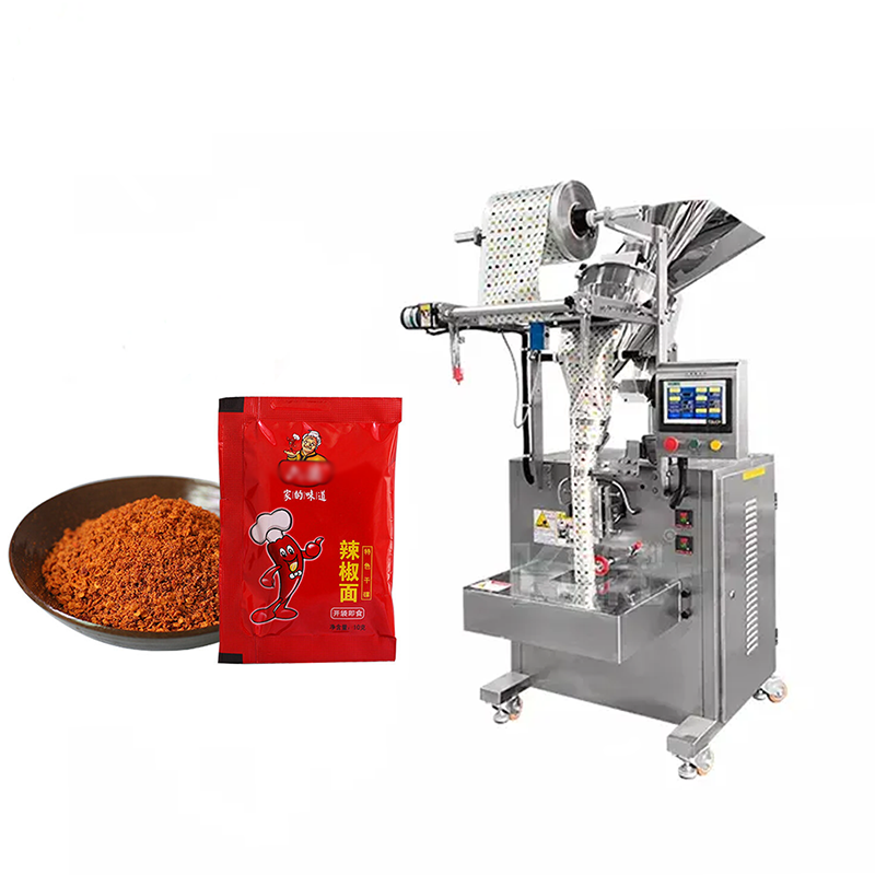 Hot selling good quality automatic  spice chili powder seasoning small pouch sachet packing machine