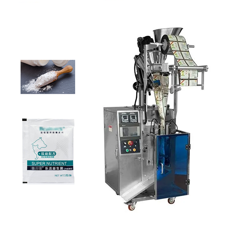 Automatic Vertical Small Pouch Sachets Dry Probiotics Nutrition Powder Filling Packing Machine