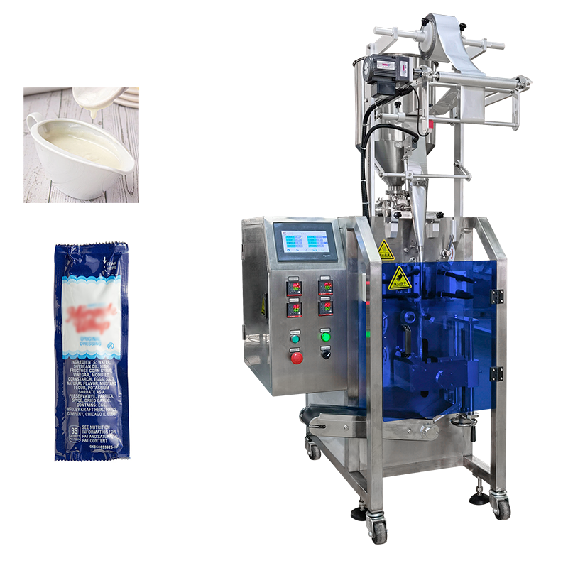 Easy to Operate  Multi-function  Small Sachet Four Sides Sealing Bag Cream Filling and Packaging Machine