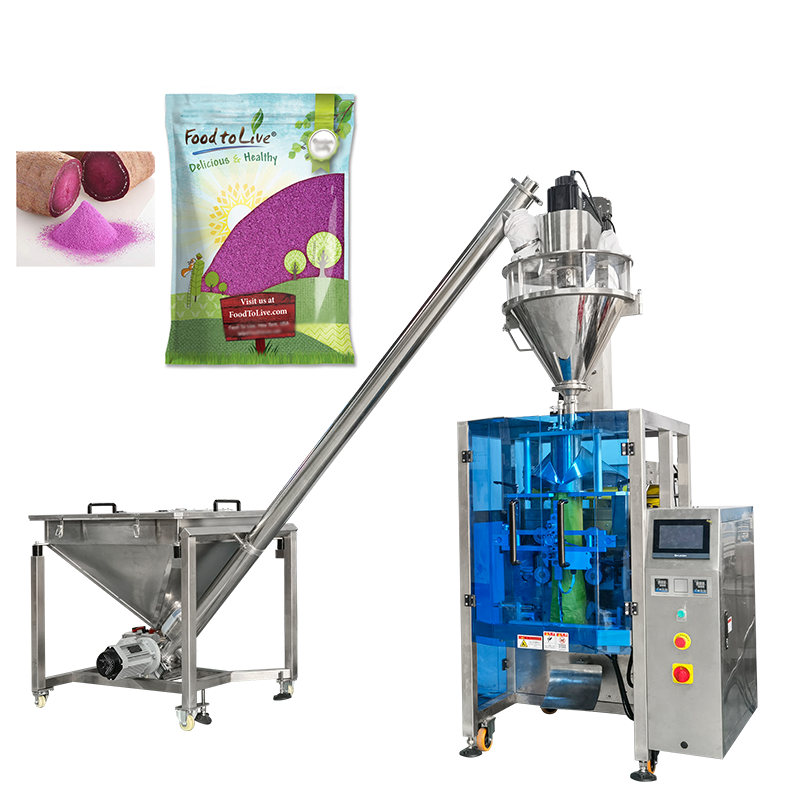 China Full Automatic Vertical 500G Purple Potato Powder Packaging Machine