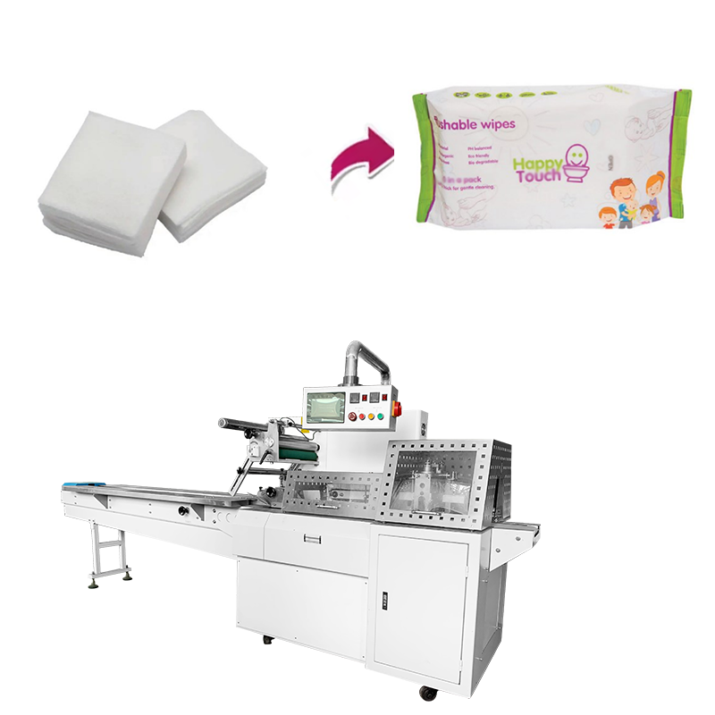 Low Cost Factory Price High Speed Horizontal  Wet Tissues  Packing Machine