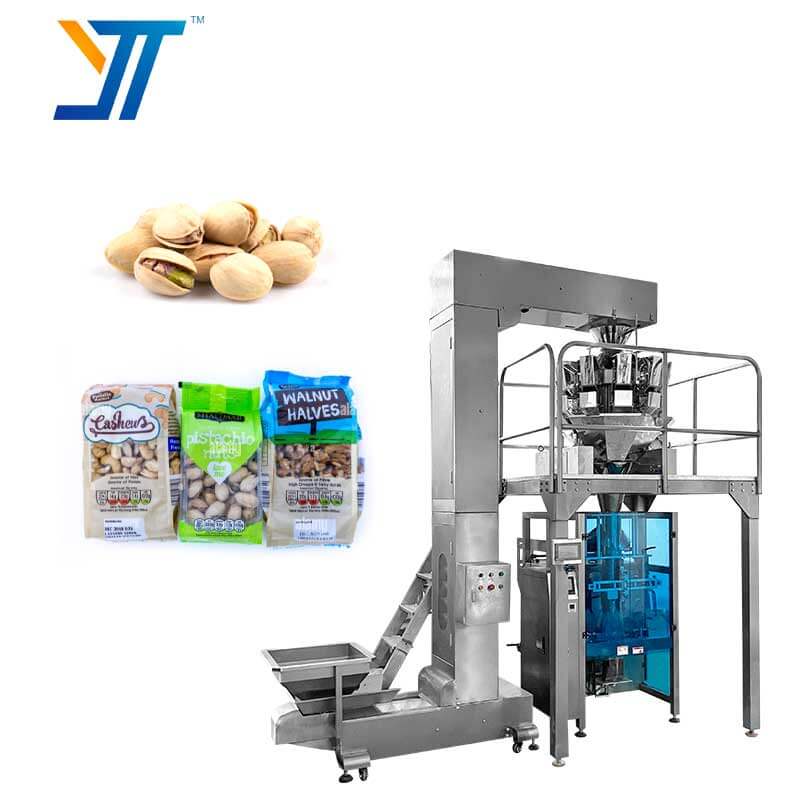 Fully Automatic Vertical Multi-Headweighers Packaging Machine for Efficient Packaging