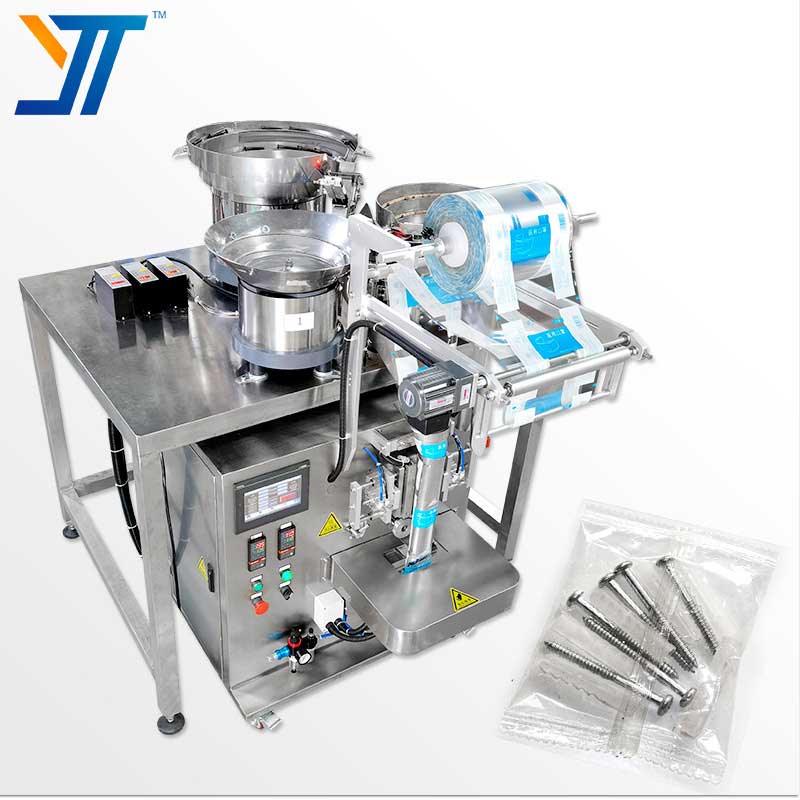 Automatic Three-Plate Counting and Packaging Machine for Precise Weighing