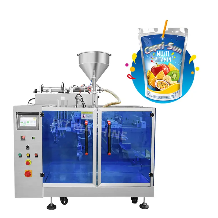 JYT-160Y Automatic standup pouch bag beverage juice doypack sealing and packaging machine