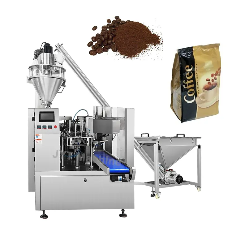 JYT-200YZD آلة تعبئة مسحوق الشاي والقهوة الأوتوماتيكية مسبقة الصنع