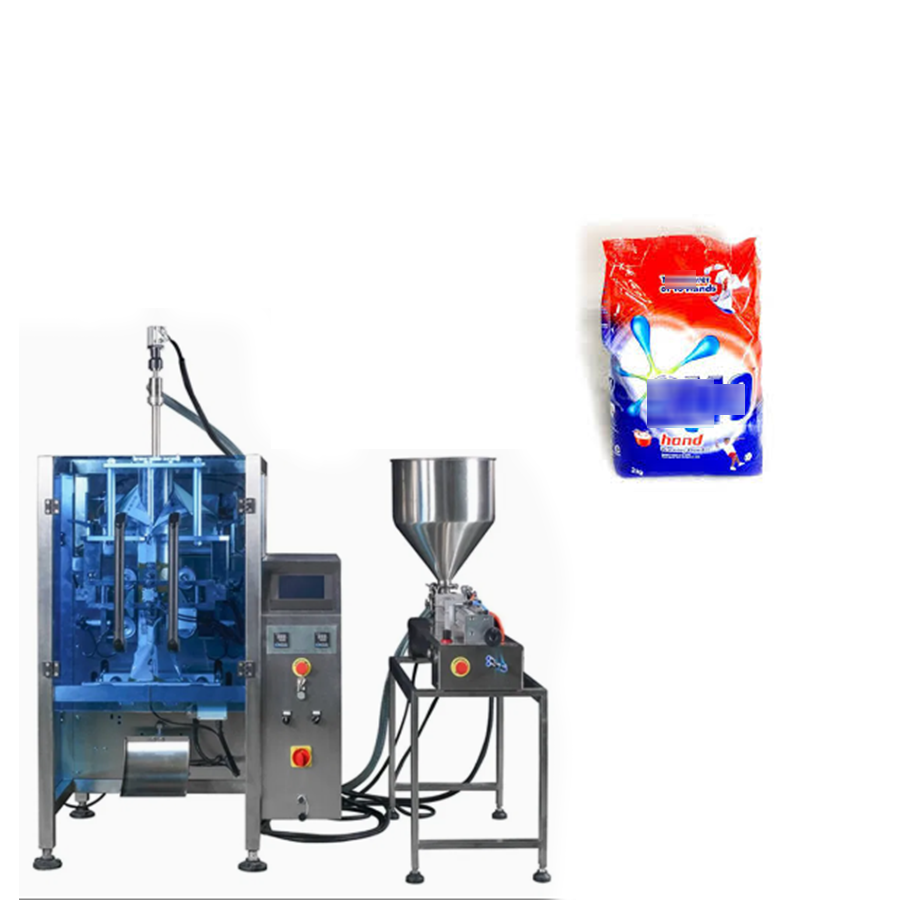 Full Automatic Vertical Laundry Detergent Shower Gel Disinfectant Packing Packaging Filling Sealing Machine