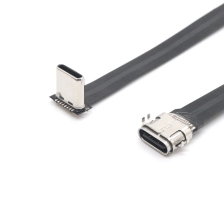 China FFC USB type C Cable FPV Flat Slim Thin Ribbon FPC Cable manufacturer