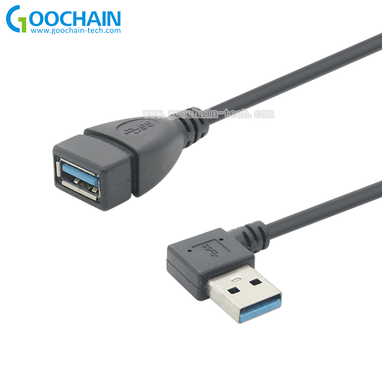超级快速传输弯头USB 3.0公转母扩展数据线