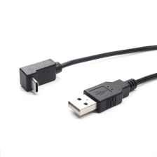 China 3A 5A Fast charge usb type a male to up and down angle usb type C cable for gaming devices manufacturer