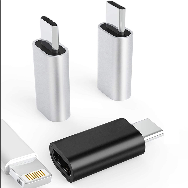 Lightning Female naar USB C Male Adapter-extender