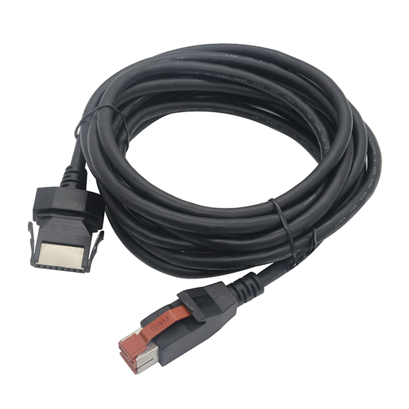 كبل واجهة USB يعمل بالطاقة Epson Power Plus 24 فولت 1X8PIN يعمل بالطاقة USB / كبل USB بالطاقة لمحطات نقاط البيع وطابعات EPSON IBM