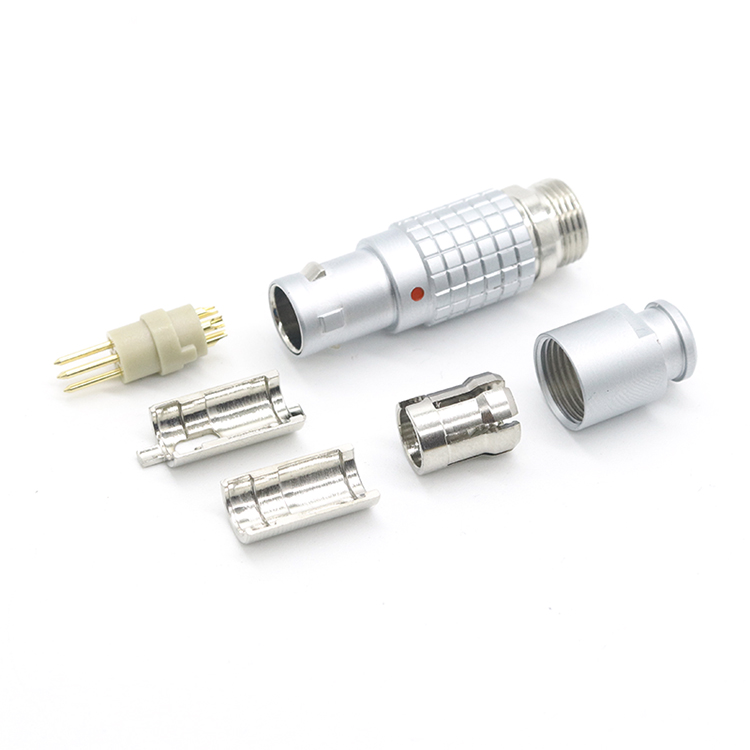 Push-Pull ronde Lemos-connector - Precisie en gepersonaliseerde verbinding
