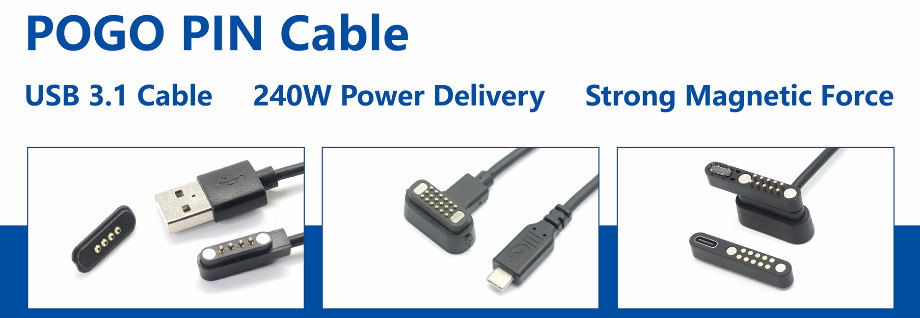 USB C Pogo pin cable manufacturer