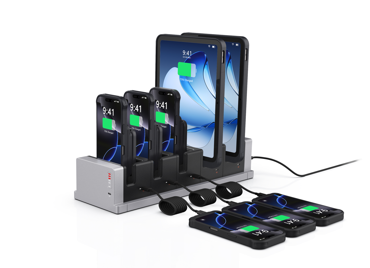 Pogo Pin Tablet Şarj Dock - POS ve Ticari Kullanım için Güvenilir Şarj