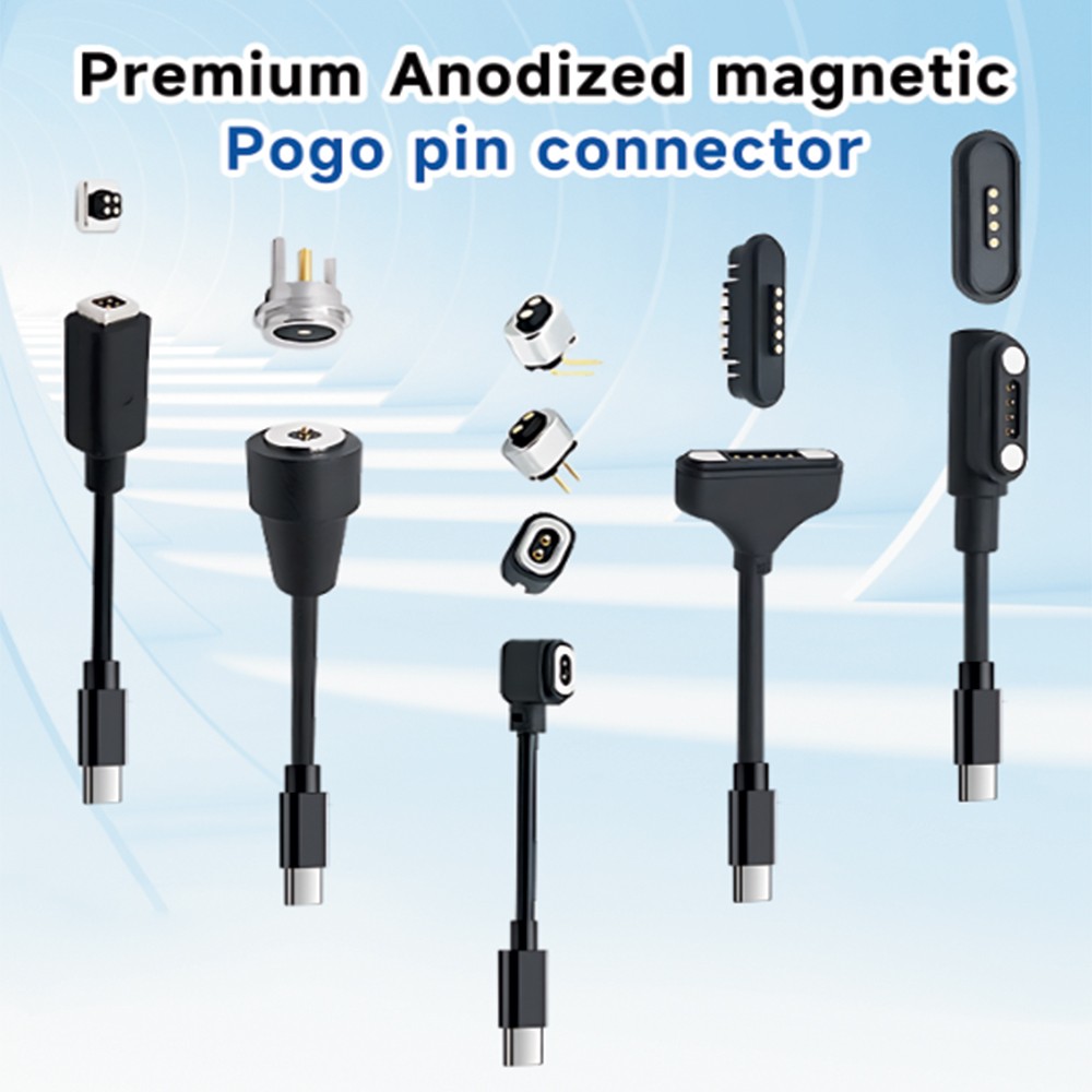 Pogo Pin Manyetik Kablo | Şarj ve veri iletimi için yüksek performanslı konektör