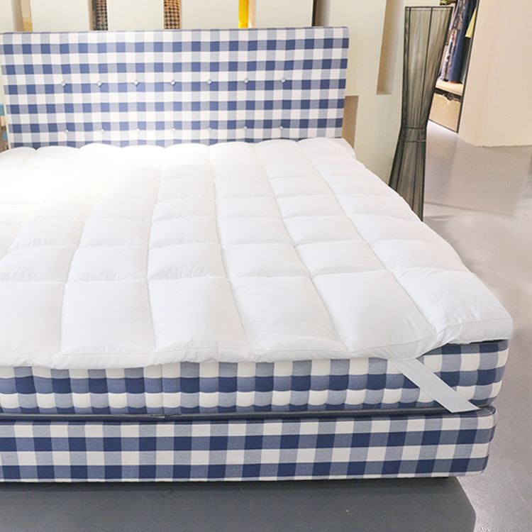 China Antibacterial Hypoallergenic Cooling 72X84 Inch Mattress Topper Bed Vendor pengilang