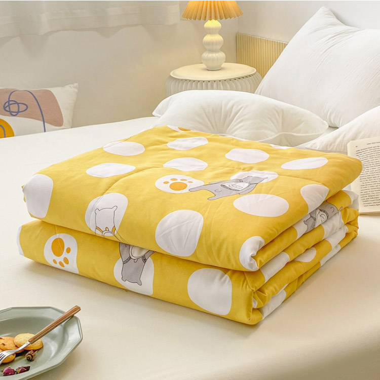 中國 Premium Thick Flannel Skin-Friendly Full Size Star Hotel Bedding Quilt Wholesale 製造商