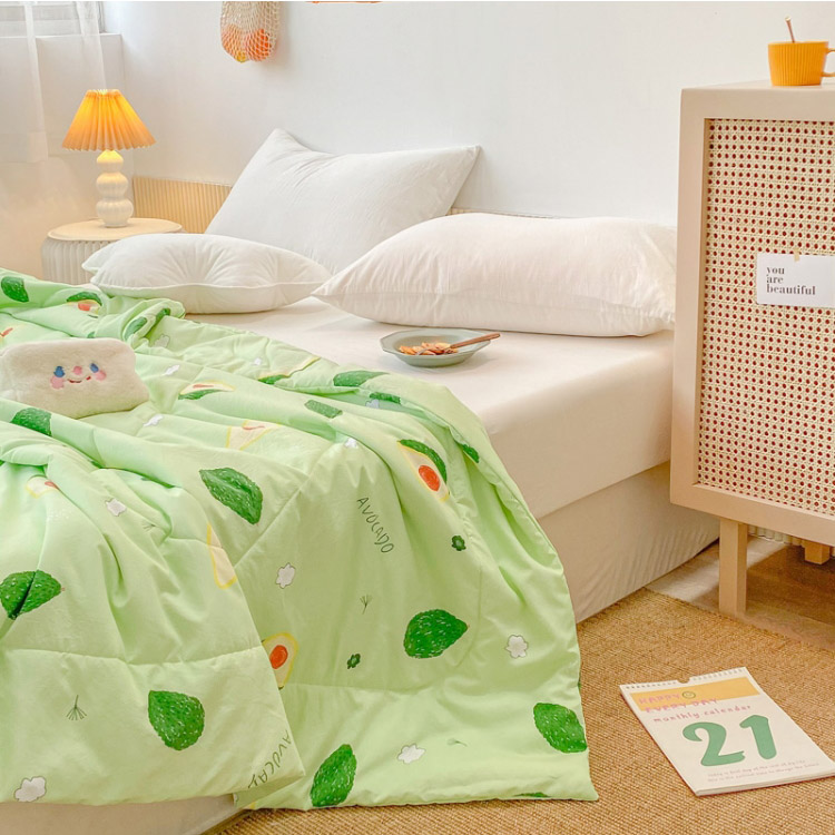 中國 Personalized Soft Antibacterial Polyester Summer Quilt Blanket China Kids Quilt Wholesaler 製造商