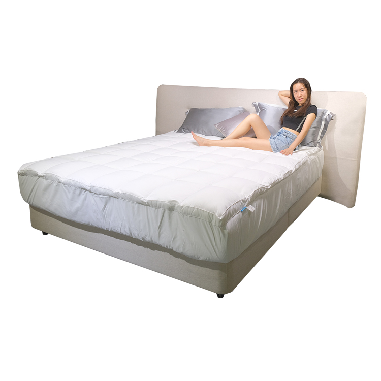 China Twin Xl Size Fluffy Bed Protector Mattress Cover On Sales pengilang