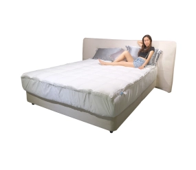 中國 雙 XL 尺寸蓬鬆床保護床墊套出售 製造商