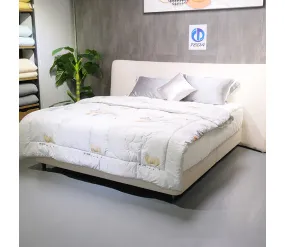 China Quilted Anti-Mite Wool Comforter Factory manufacturer