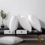porcelana Fabricante europeo de la almohada de la cama del cuadrado del ácaro del polvo anti mullido de enfriamiento fabricante