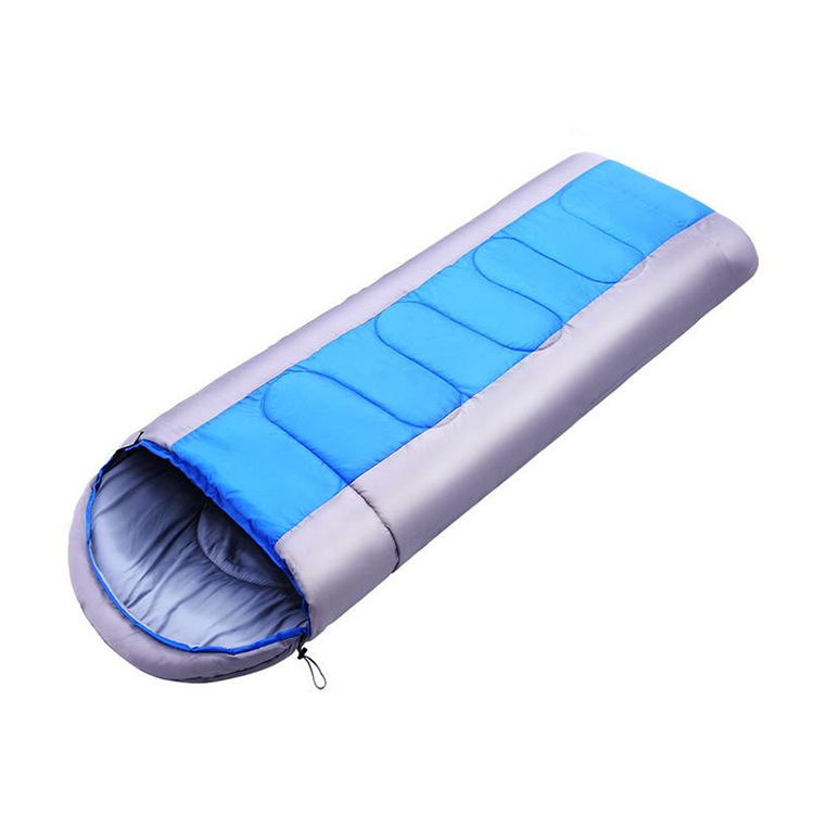 China Soft Light Weight Down Alternative Microfiber Polyester 0 Degree Waterproof Sleeping Bag Wholesale manufacturer