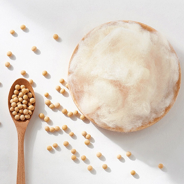 Chine Usine de ouate de fibre de soja dodue douce et souple et douce pour la peau fabricant