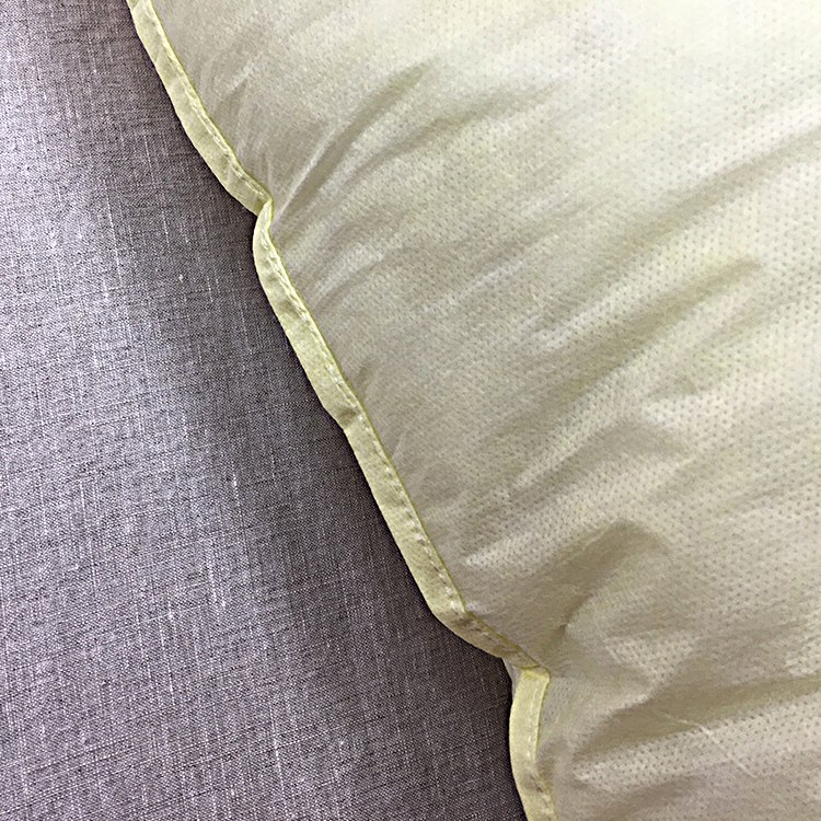 China Fluffy Hypoallergenic Down Alternative Bed Disposable Non Woven Pillow Manufacturer manufacturer