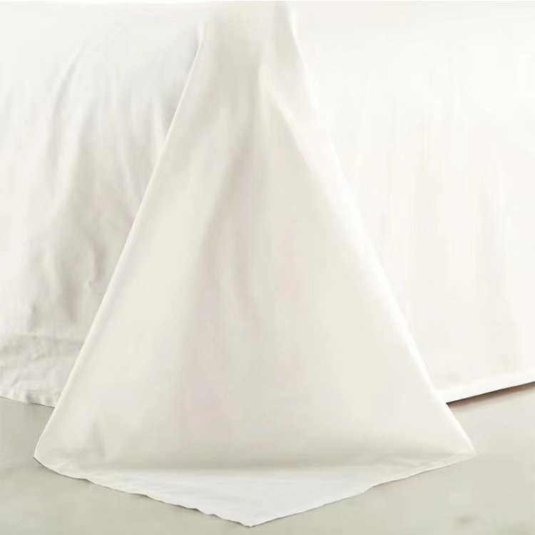 China Home Bedding Sheet Luxury Adult Breathable White China Cotton Bedding Set Factory manufacturer