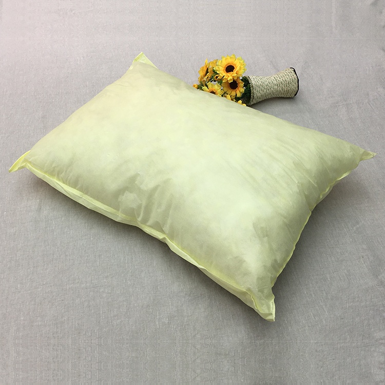 Chine 29X40cm Bulk Compress Packed Non Woven Economy Class Pillow Supplier fabricant
