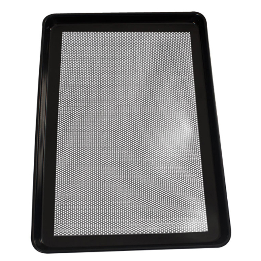 China Bandee de la bandeja 600 400 proveedores Bandeja perforada de la hornada perforada de la aluminio del pan recubierto del teflón