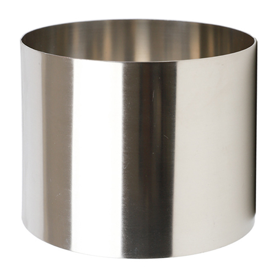 Stainless Steel Mousse Cake Box Bottle Aluminum Cake Mold Ring Mousse Mould