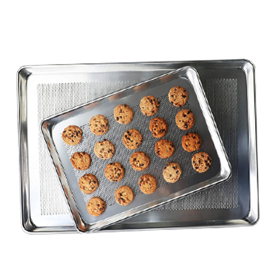 Bandeja para hornear para horno de panadería de aluminio perforado, bandeja para hornear, bandeja para hornear, juego de utensilios para hornear