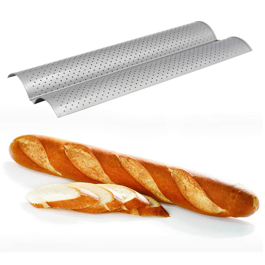 Bandejas para hornear perforadas amistosas de Eco, hojas para hornear reutilizables antiadherentes de aluminio