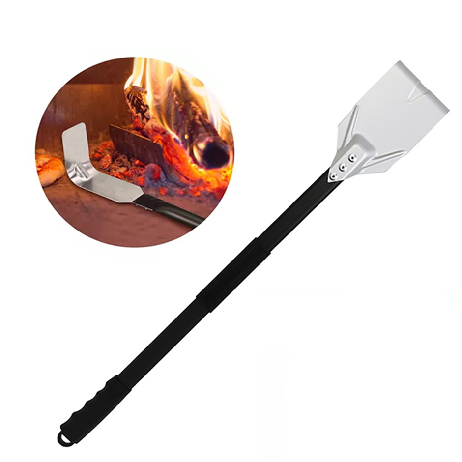 Outdoor BBQ Pizza Oven Accessories Tools Aluminum Stove Ash Scraping