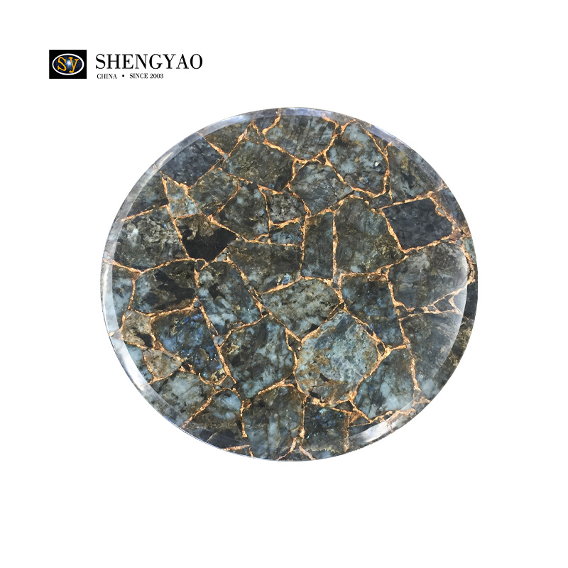 Labradorite Countertop|Semi Precious Stone Table Top|Factory Price