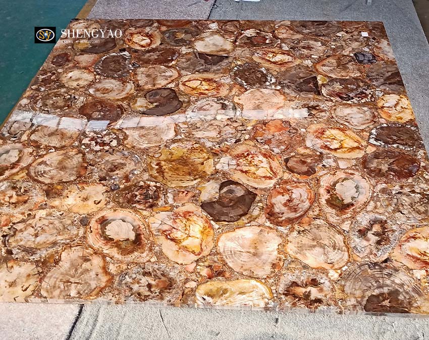 Durante cientos de millones de años, el jade de madera se ha convertido en madera petrificada, ¿lo has visto alguna vez?