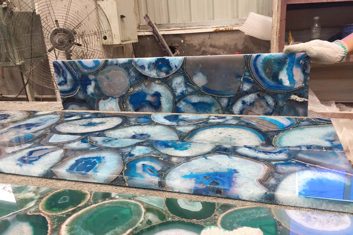 semi precious stone countertp price