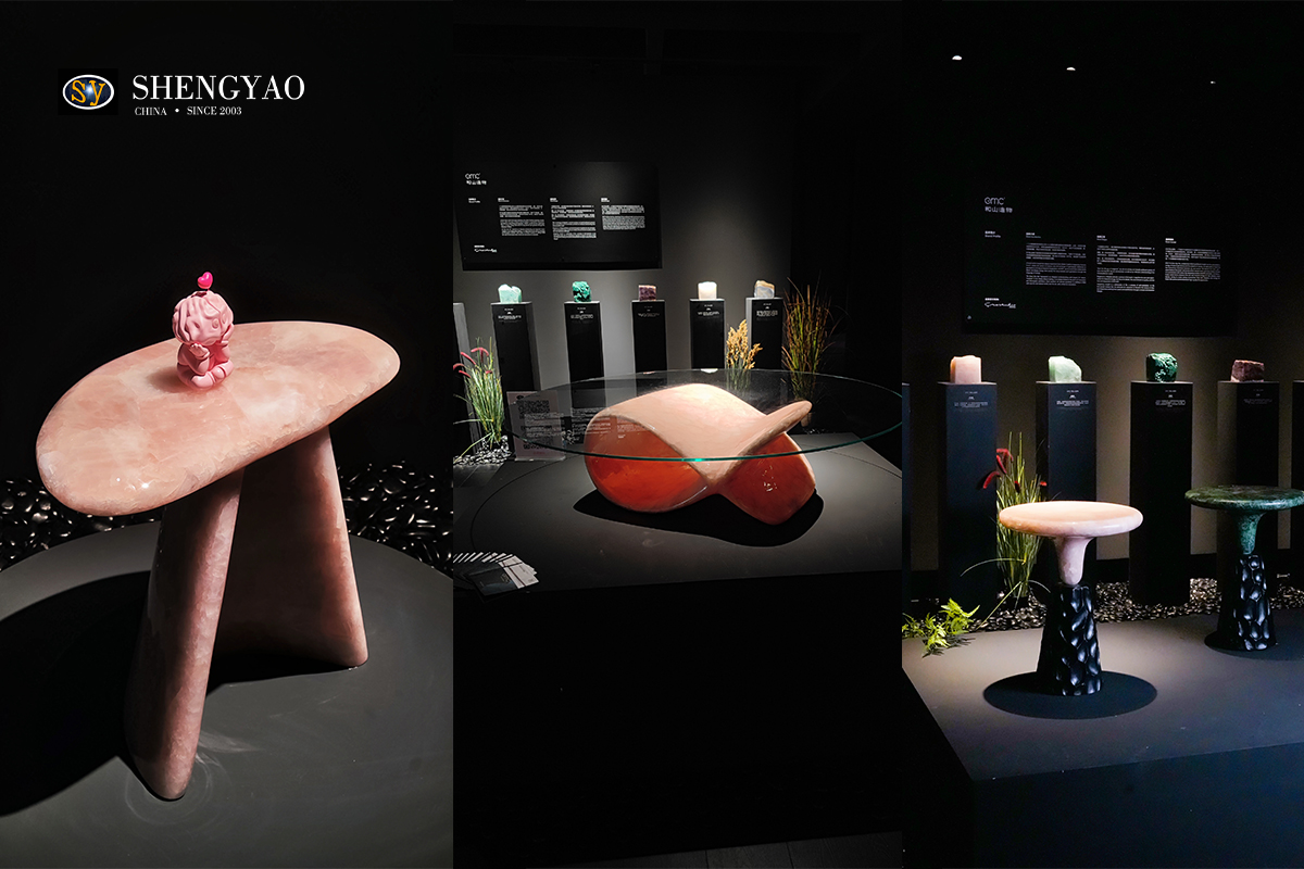 gemstones side table