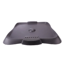China Manufacture PU polyurethane self-skinning office anti-fatigue special-shaped mat for standing desk manufacturer