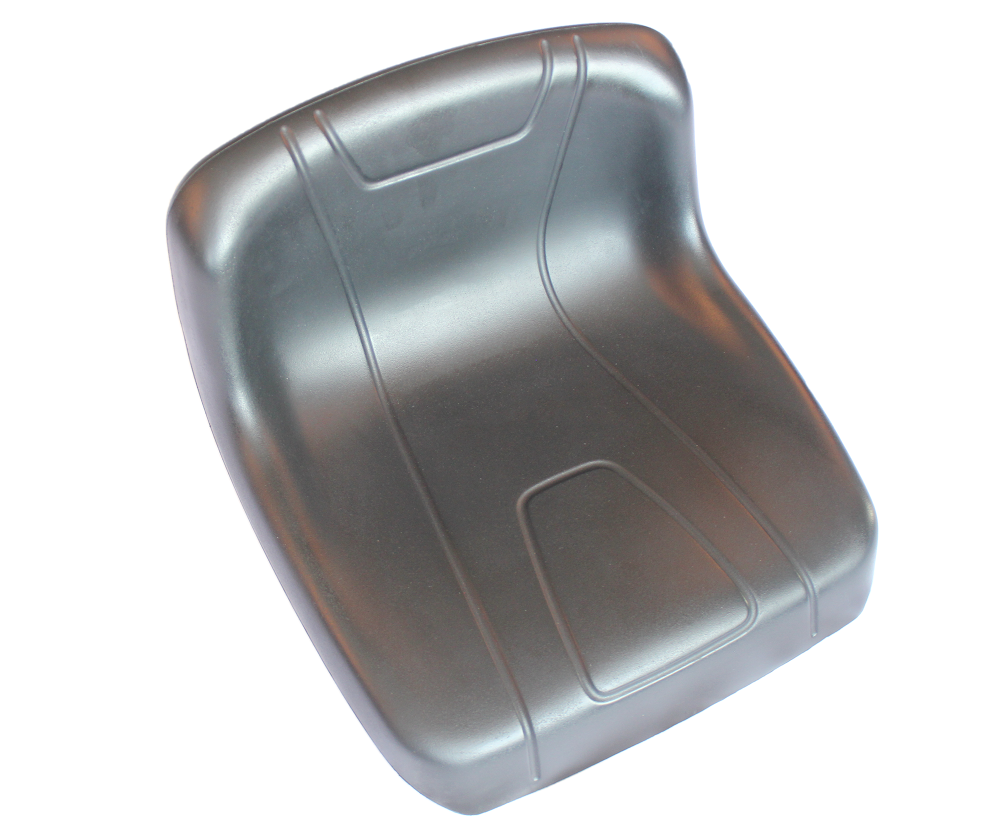 Assento autopele de poliuretano de alta qualidade PU personaliza a peça do veículo Assento do cortador de grama