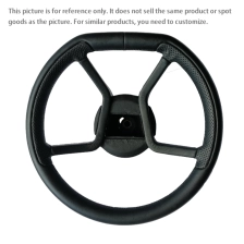 China Customize Lawn mower pu polyurethane foam lawn mower steering wheel manufacturer manufacturer