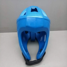 porcelana Casco personalizado de fábrica, protector de cabeza de piel integral de PU, protector de cabeza de espuma de PU fabricante