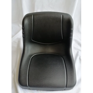 China PU high quality seat polyurethane self-skin seat customize vehicle part Lawn mower seat manufacturer
