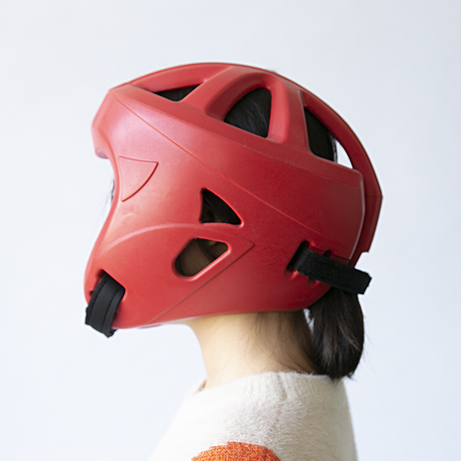 OEM ODM polyurethane material unique helmets 2025 design PU Foam Head Guard